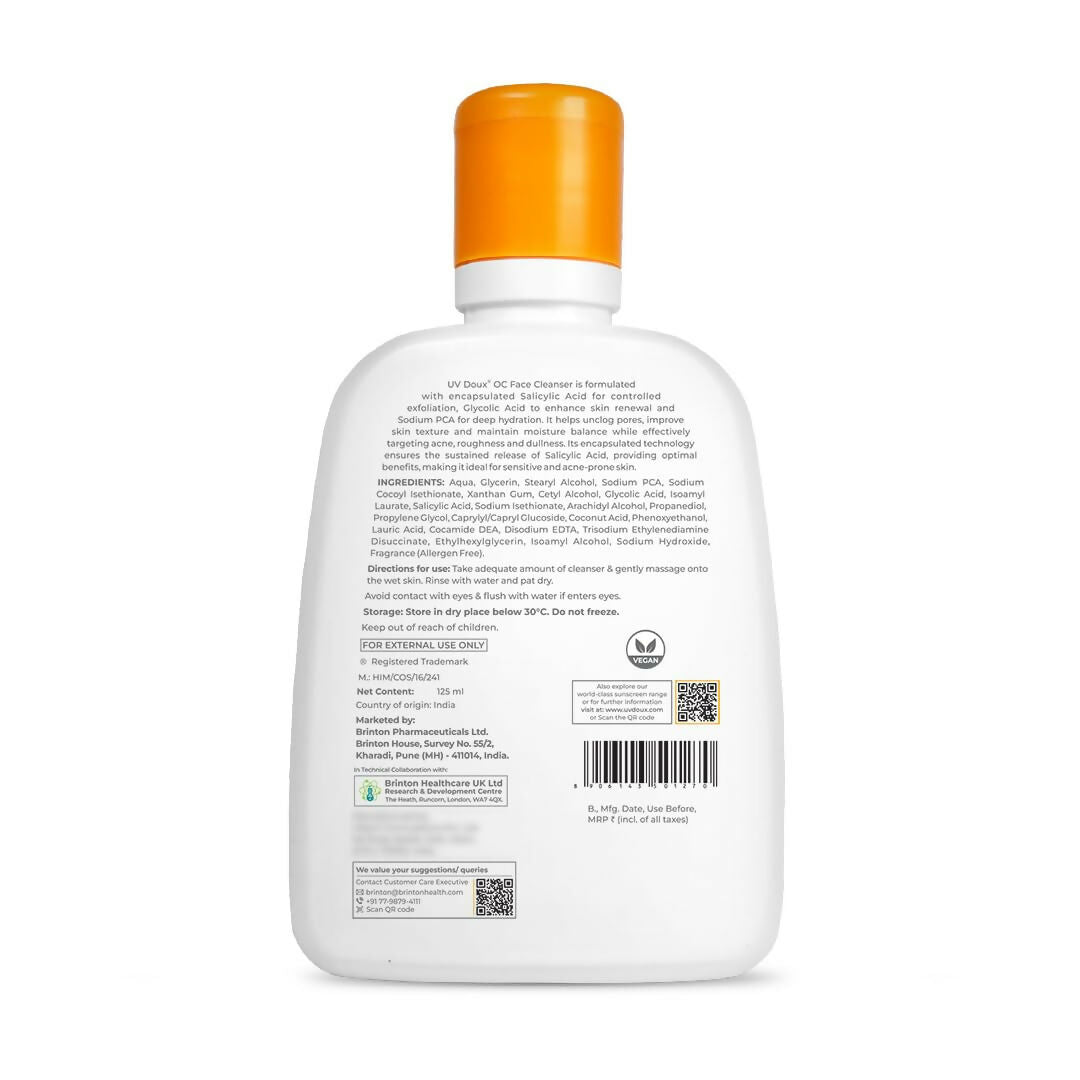 Image 2 of Brinton UV Doux OC Face Cleanser For Oily & Acne-Prone Skin