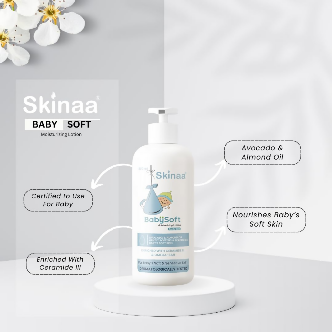 Image 3 of Skinaa Babysoft Moisturizing Lotion With Shea Butter And Olive Oil