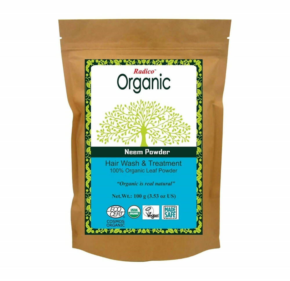 Image 1 of 100 gm for the product Radico Organic Neem Powder