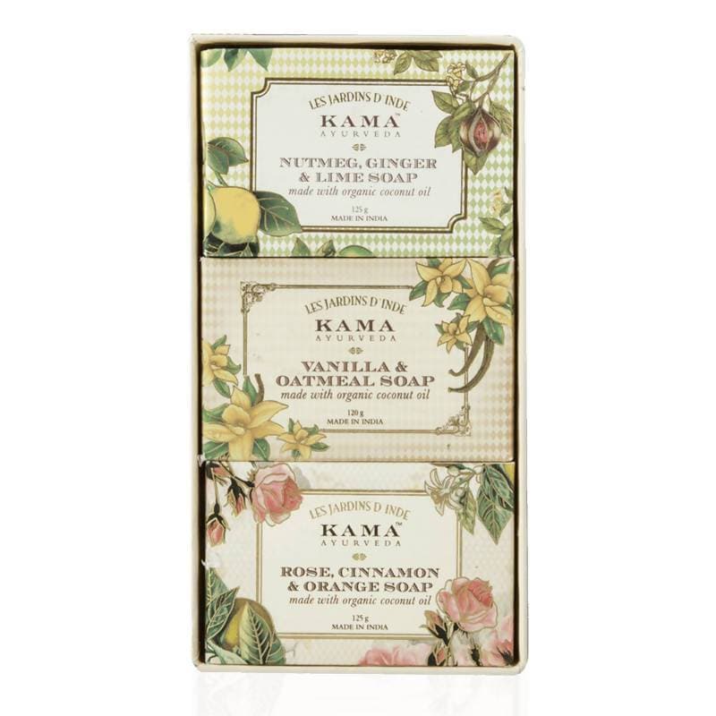 Image 1 of 500 gm for the product Kama Ayurveda Natural Soap Gift Box