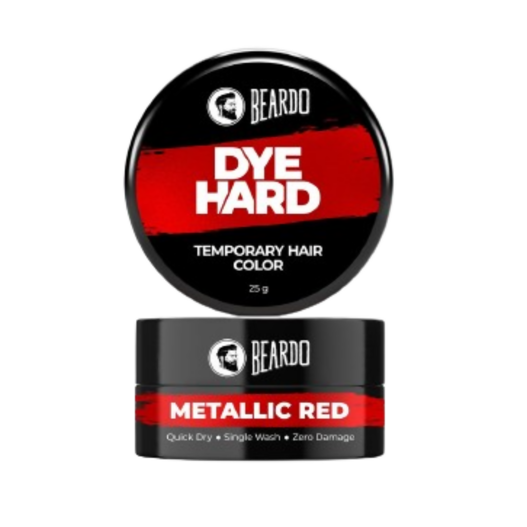 Image 1 of Beardo Dye Hard Temporary Hair Color Metallic Red