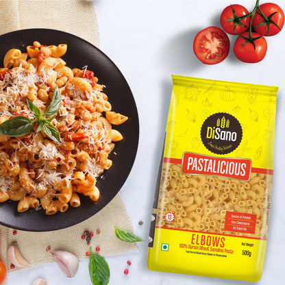 Image 2 of Disano Pastalicious 100% Durum Wheat Macaroni Pasta, Elbows, 500g