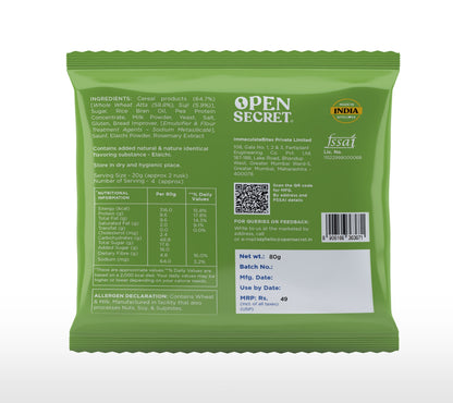 Image 7 of Open Secret High Protein Rusk - Elaichi