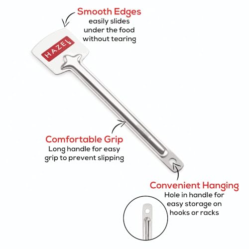 Image 4 of HAZEL Stainless Steel Dosa Turner Spatula