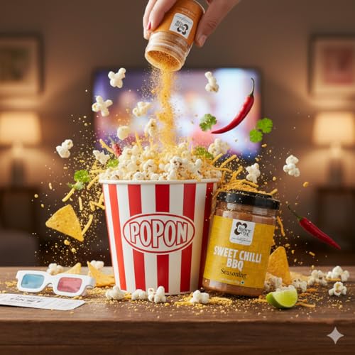 Image 5 of Brown tree Browntree Popcorn Seasoning-Sweet Chilli BBQ-200g (Pack Of 4)