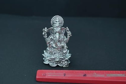 Image 5 of Dista Silvers Antique Lotus Ganesh 140g