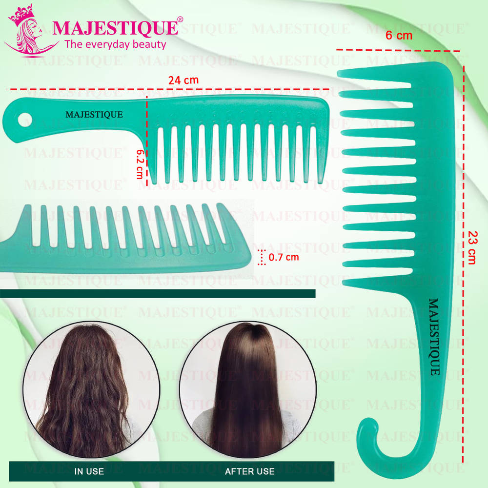 Image 2 of Majestique Premium Extra Wide Comb Set
