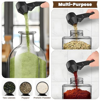 Image 7 of Supvox Coffee Measuring Spoon, Sliding Level Scoop Funnel For DIY Capsules