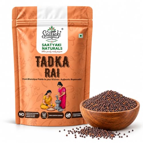 Image 2 of 500gm for the product SAATYAKI NATURALS Organic Mustard Seeds