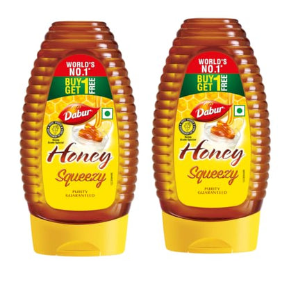 Image 1 of 225 g (Pack of 2) for the product Dabur Honey - 450g (225g x 2)