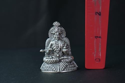 Image 5 of Dista Silvers Antique Annapurana Devi Big 34.70G