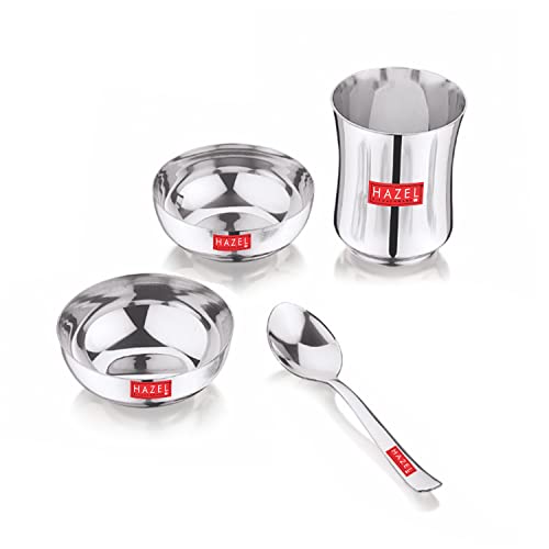 Image 5 of HAZEL Stainless Steel Dinner Set for Kids