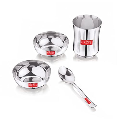 Image 5 of HAZEL Stainless Steel Dinner Set for Kids