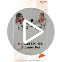 Image 2 of Klassi Kichen Stainless Steel Multi Steamer Pot with Glass Lid | Idli Maker with 4 Plates (9 Idlis Each) & Mini Idli Plate | 1.5L Steamer | Gas Stove & Induction Compatible Dhokla & Vegetable Steamer
