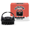 Image 1 of 1 pcs for the product Scalppie Pro Silicon Hair Scalp Massager & Shampoo Brush Scrub - Hair Growth & Anti Dandruff - Black