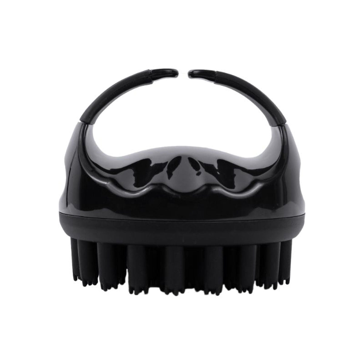 Image 3 of Scalppie Pro Silicon Hair Scalp Massager & Shampoo Brush Scrub - Hair Growth & Anti Dandruff - Black