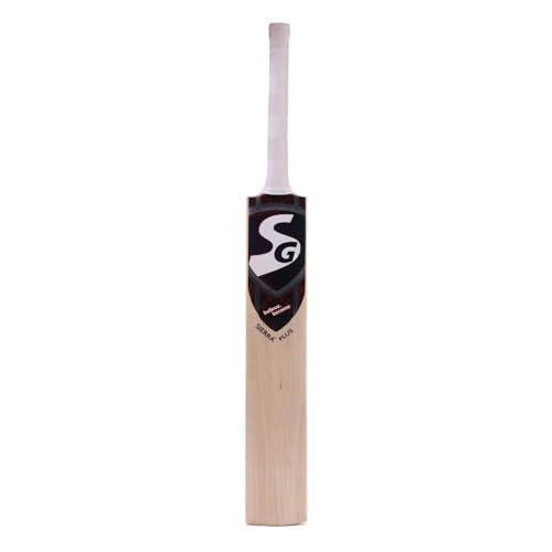 Image 1 of Default Title for the product SG Sierra Plus Kashmir Willow Cricket Bat, Short Handle, Black and Red Design