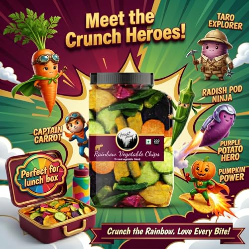 Image 6 of Forest Found Rainbow Vegetable Chips 200 gm