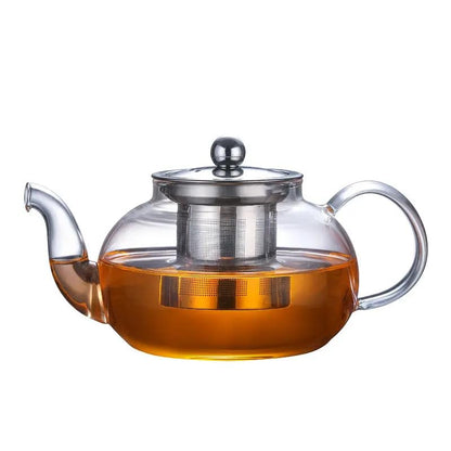 Image 1 of Default Title for the product Jinelza Borosilicate Glass Teapot 650ML