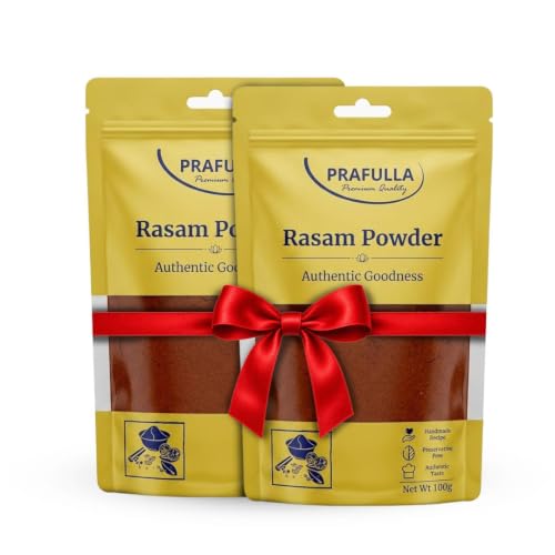 Image 1 of Default Title for the product PRAFULLA Rasam Powder - Pack of 2, 100g Each