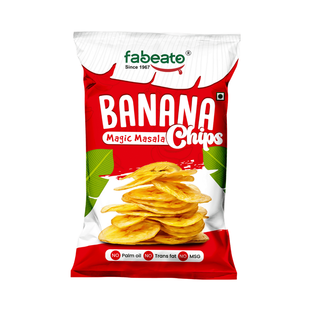 Image 1 of Fabeato Magic Masala Flavor Banana Chips (60g)