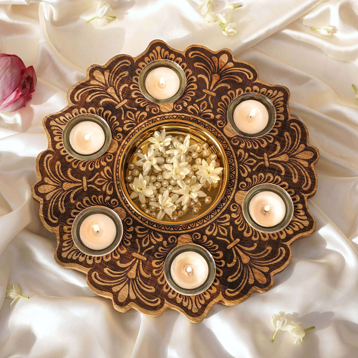 Image 1 of Behoma Mandala Urli – Brown