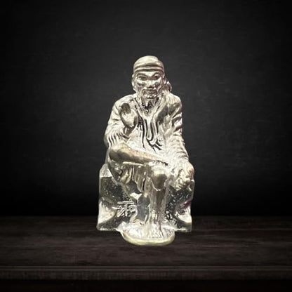 Image 1 of Default Title for the product Dista Silvers Sai Baba Idol 18g