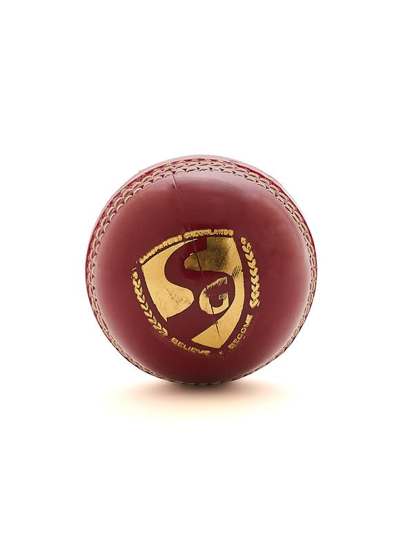 Image 1 of Red for the product SG Cricket Balls Super 50 Red