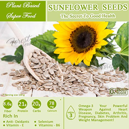 Image 5 of Forest Found Sunflower Seeds Raw 900 gram
