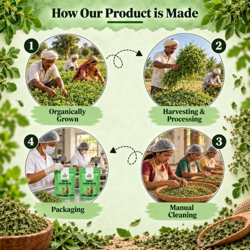Image 7 of SAATYAKI NATURALS Organic Kasuri Methi - 400gm