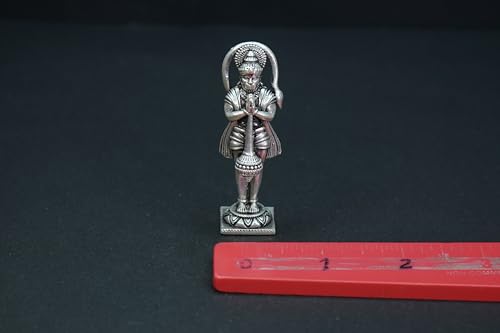 Image 3 of Dista Silvers Antique Bhakt Hanuman 41.49G