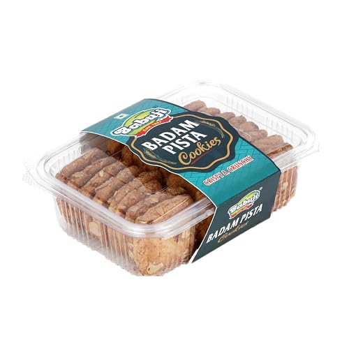 Image 3 of BABUJI Badam Pista Cookies 300 Gram