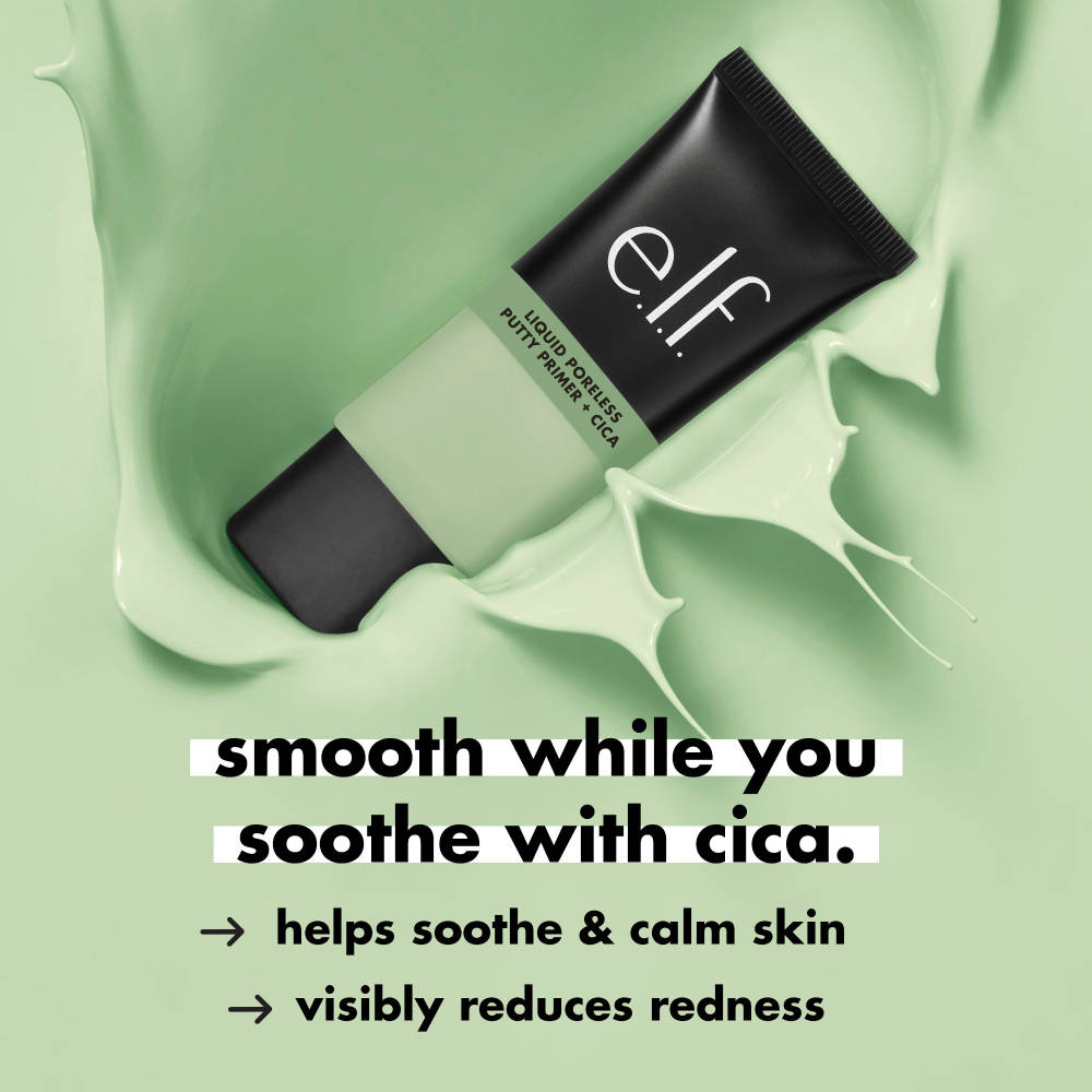 Image 2 of e.l.f. Cosmetics Liquid Poreless Putty Primer Plus Cica