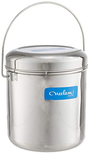 Image 1 of Default Title for the product neelam Stainless Steel Milk Pot 8800 ml