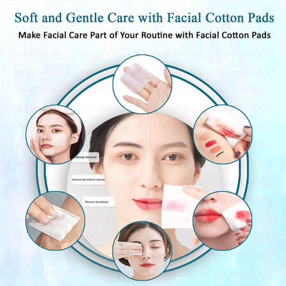 Image 6 of Majestique Makeup Removing Cotton Cleansing Tissues