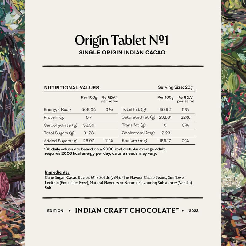 Image 3 of Manam Chocolate Single Origin India Series -45% Milk, 80g