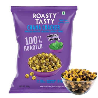 Image 1 of Default Title for the product Roasty Tasty Chana Cracker Pudina Chutney 200G Pack of 2