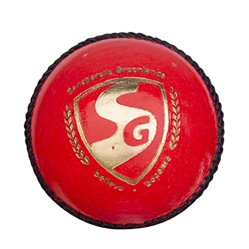 Image 3 of SG Club Pink Four-Piece Water Proof Cricket Leather Ball