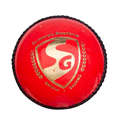 Image 3 of SG Club Pink Four-Piece Water Proof Cricket Leather Ball