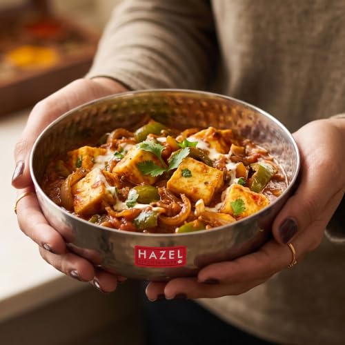 Image 3 of 1 / 1 Ltr for the product HAZEL Stainless Steel Tasra Kadai
