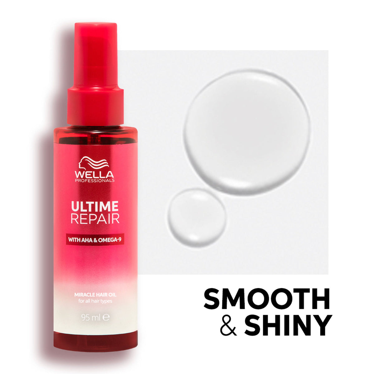 Image 7 of Wella Professionals Ultime Repair Hair Oil with AHA & Omega-9