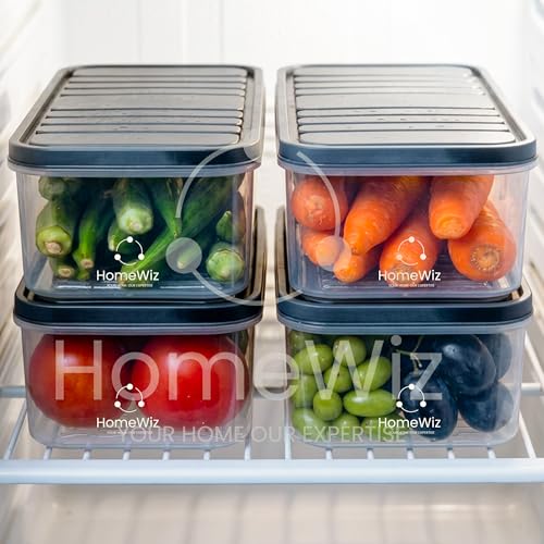 Image 6 of 4 / 1200 ML for the product HomeWiz Fridge Storage Containers