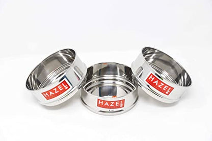 Image 6 of Set of 3, 0.6 l for the product HAZEL Cooker Separator Stackable Container Set