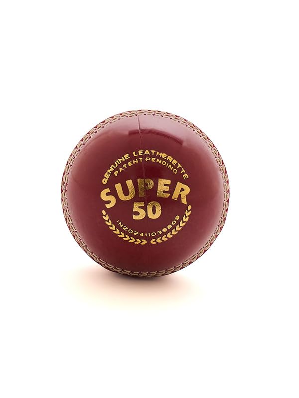 Image 3 of SG Cricket Balls Super 50 Red