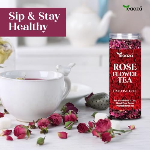 Image 7 of Teaaza Rose Flower Tea - Grade A| 50 Grams