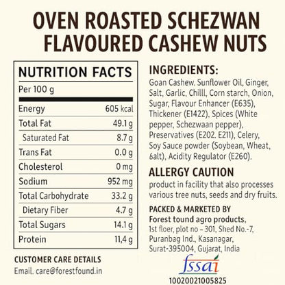 Image 3 of Forest Found Schezwaan Cashews 400g