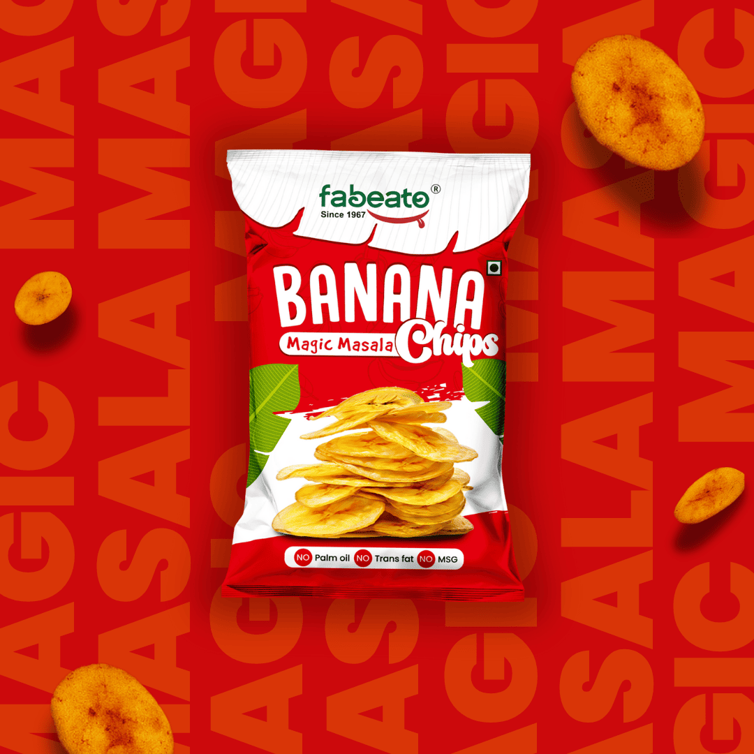 Image 2 of Fabeato Magic Masala Flavor Banana Chips (60g)