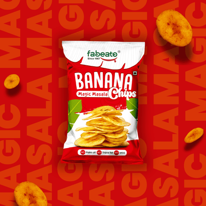 Image 2 of Fabeato Magic Masala Flavor Banana Chips (60g)