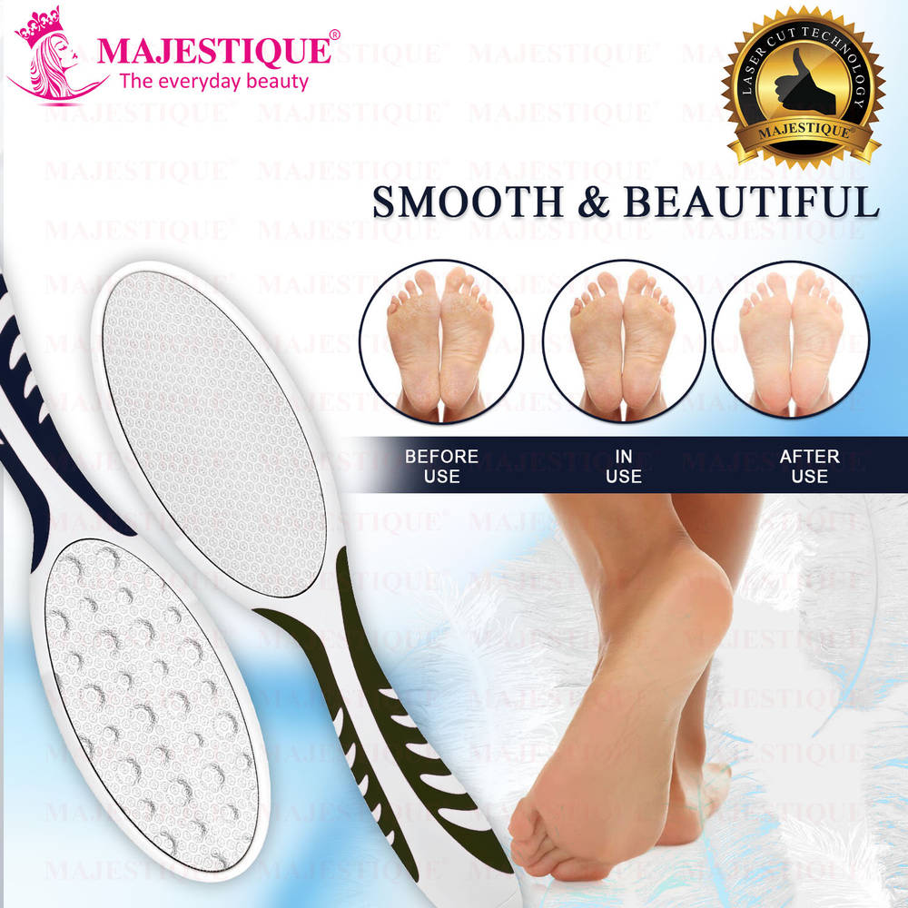Image 3 of Majestique Foot File with Handle - Professional Pedicure for Callus Removal - Color May Vary