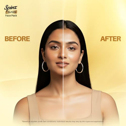 Image 6 of SpinZ DeTan Face Pack (72g, Pack of 6 (12g x 6))